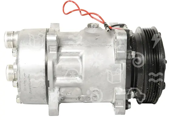 kompresor SANDEN 7H15, model 7705, řemenice 123 mm - PV5, 12V
